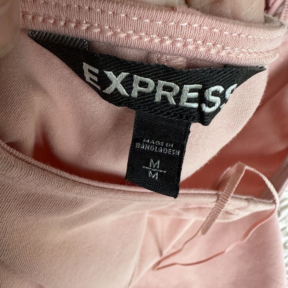 New Express Pink / Blush Colored Halter Top Dress size M - Picture 3 of 5